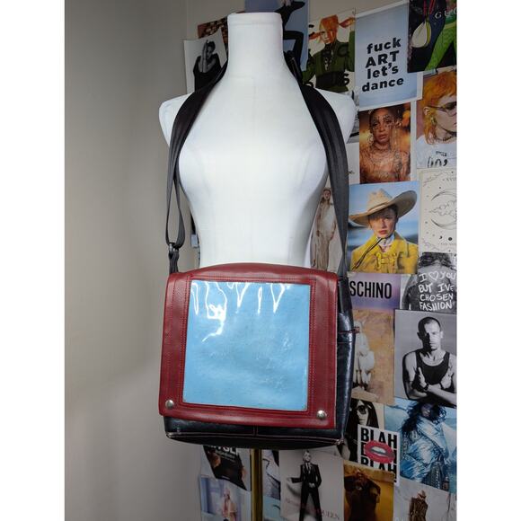 Bohemian Rebecca Pearcy Red Bag - Picture 1 of 5